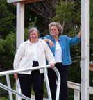 Cynthia Wheelock and Nancy Barba