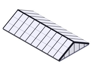 Polycarbonate Double Pitch - Black