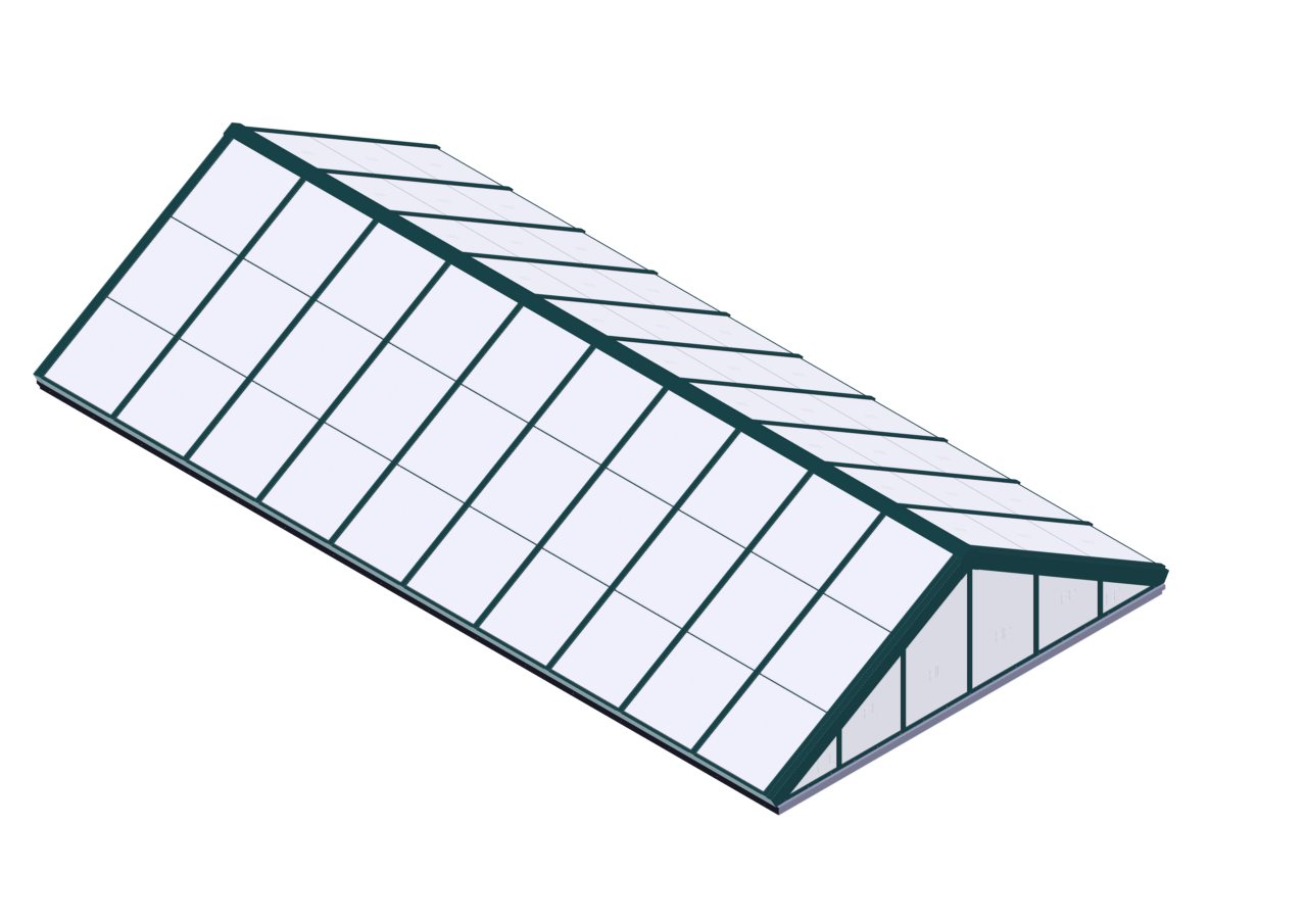 DOUBLE PITCH POLY MODELS_INTERSTATE GREEN Polycarbonate Double Pitch - Interstate Green
