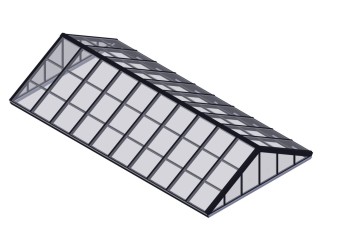 Double Pitch - Hurricane Rated Skylight