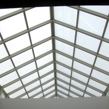 School Interior - Pinnacle Structural Ridge with Solera “L” Glazing
