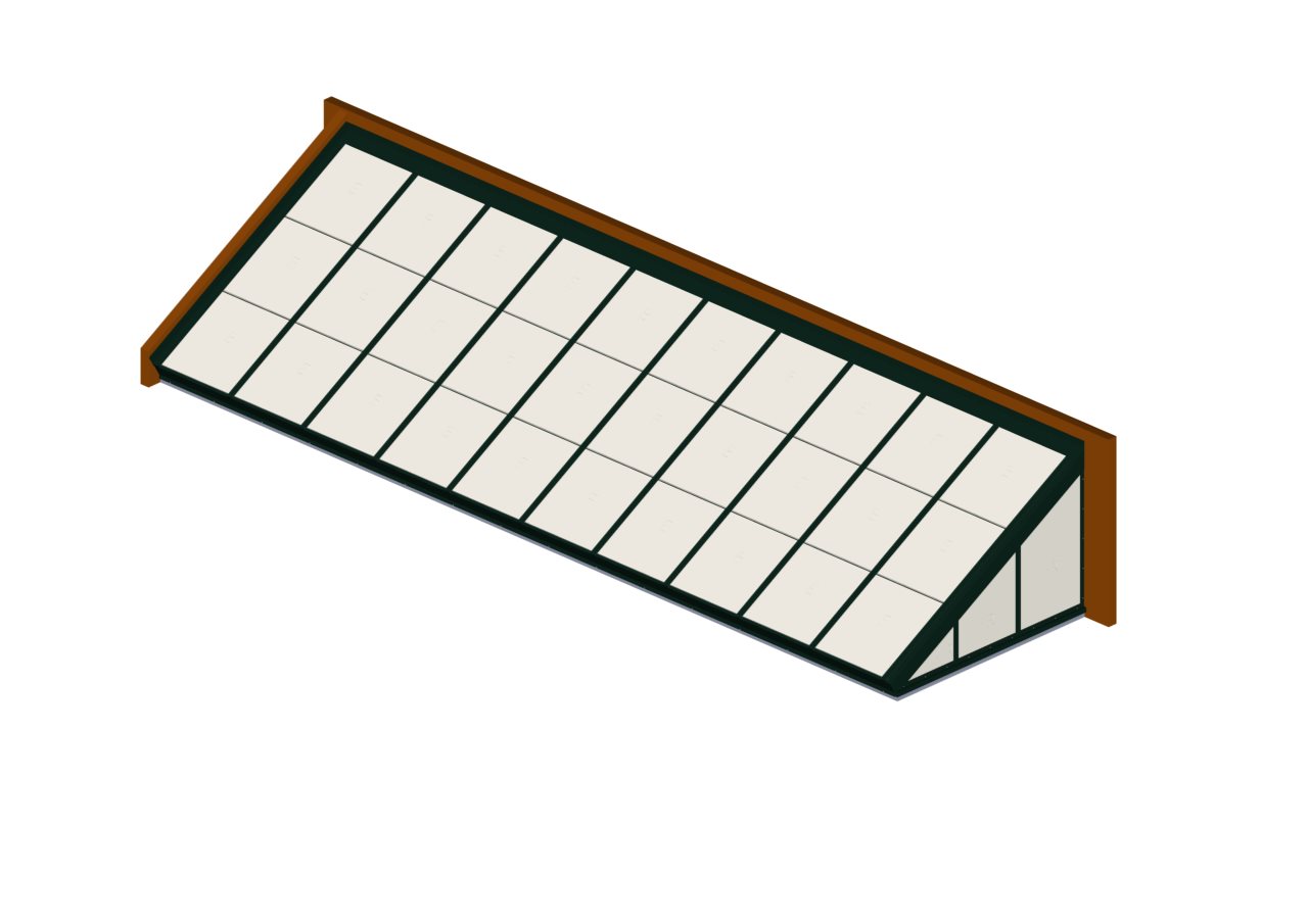 LEAN-TO POLY MODEL_HARTFORD GREEN Hartford Green Polycarbonate Lean-To
