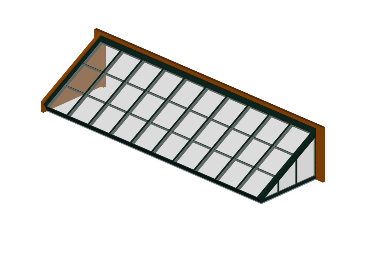 LT_HARTFORD GREEN glass lean to hartford green color option
