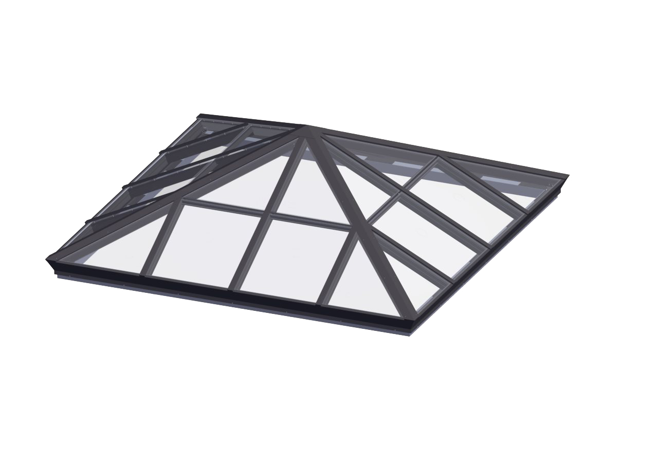 PY_COLONIAL GRAY Hurricane Rated Square Pyramid – Colonial Gray