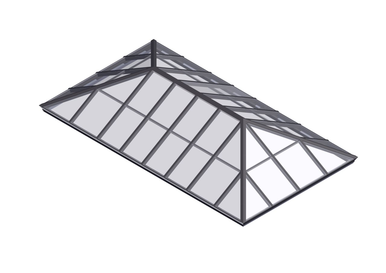 PYH_COLONIAL GRAY Colonial Gray Hurricane Rated Extended Pyramid