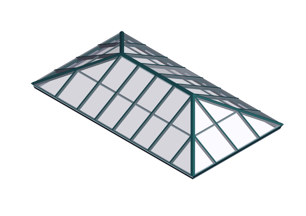 PYH_INTERSTATE GREEN Interstate Green Hurricane Rated Extended Pyramid