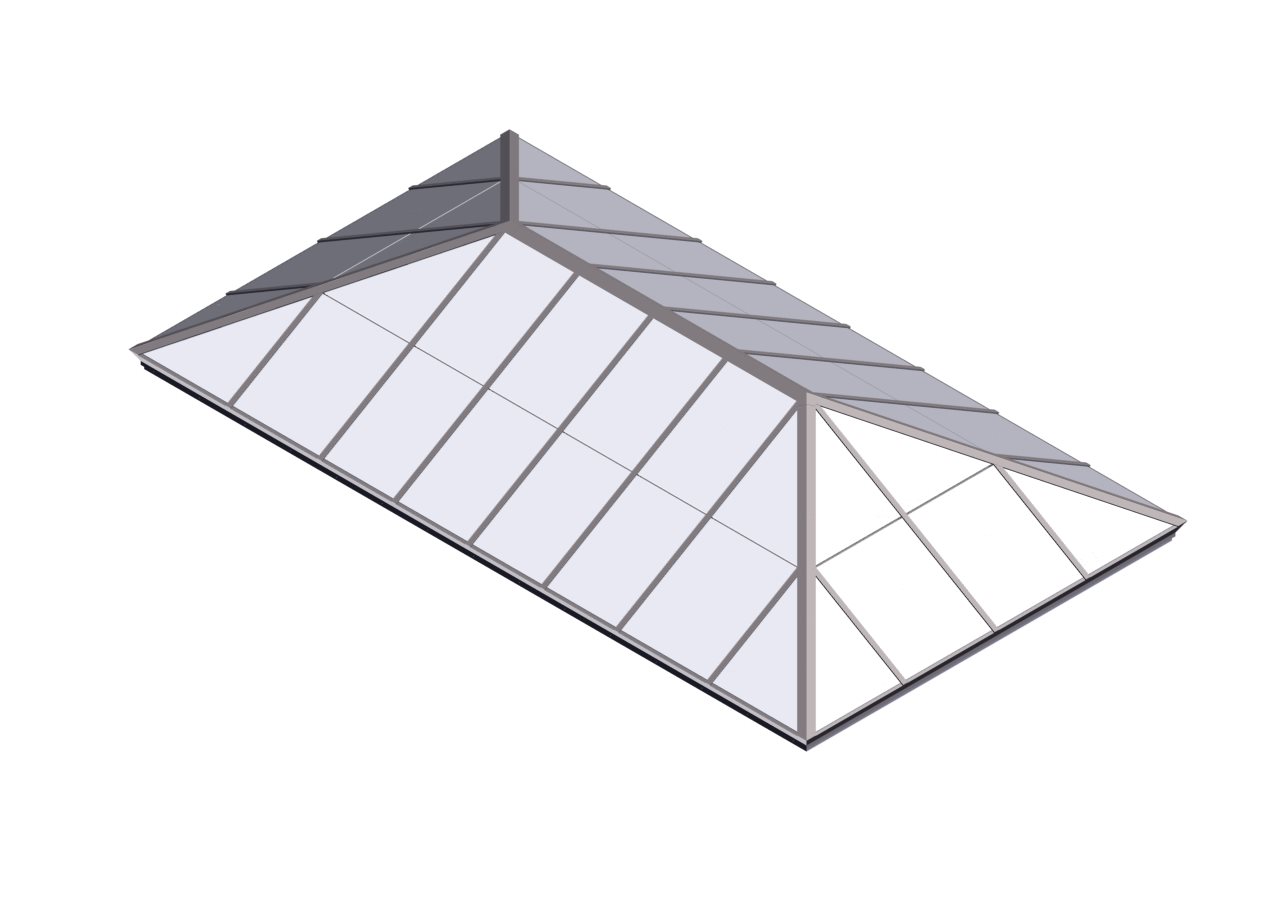 PYH_POLY MODEL_SANDSTONE Polycarbonate Extended Pyramid - Sandstone