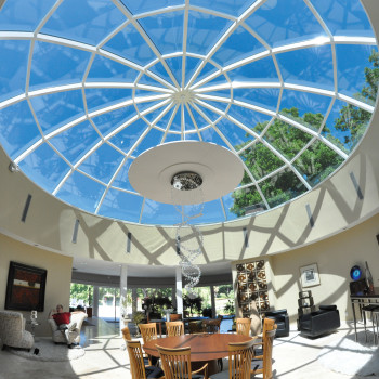 Private Residence Segmented Glass Dome