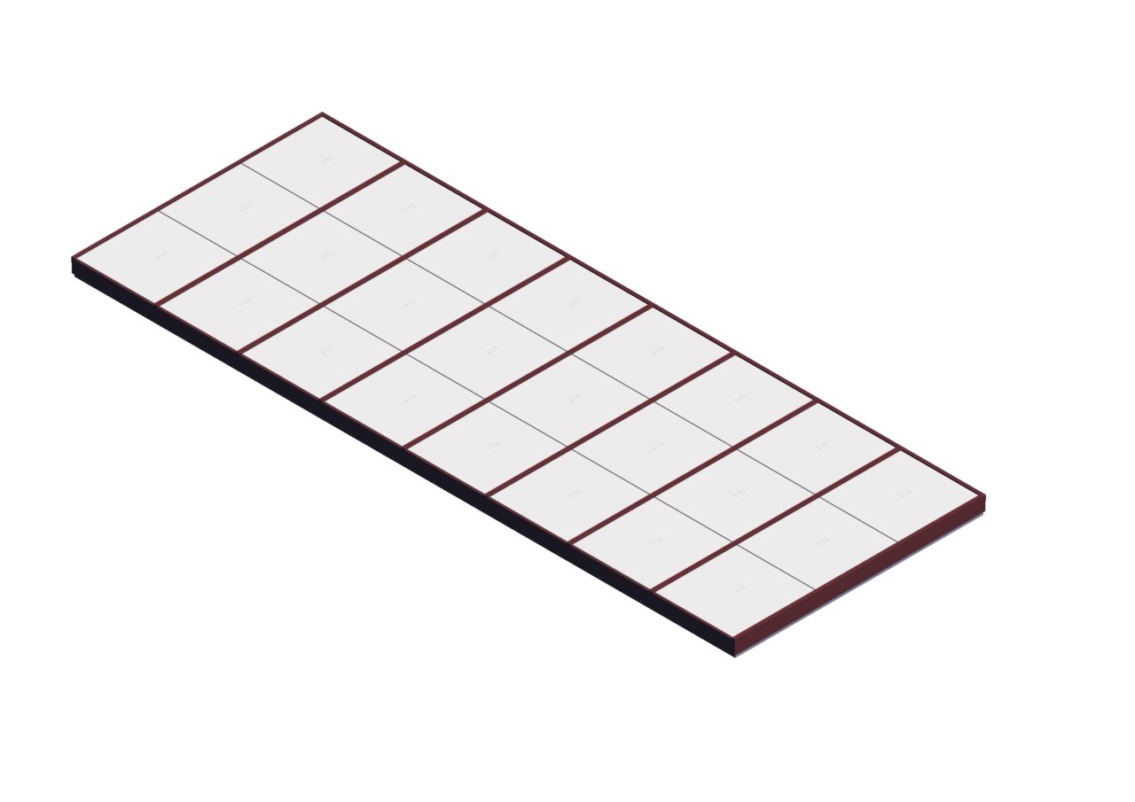 SINGLE PITCH POLY MODELS_BRICK RED Polycarbonate Single Pitch – Brick Red