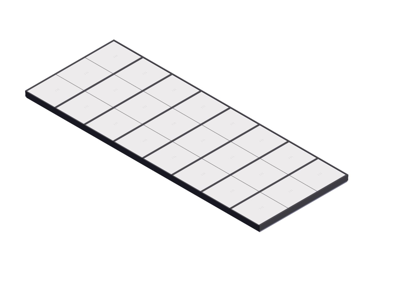 SINGLE PITCH POLY MODELS_COLONIAL GRAY Polycarbonate Single Pitch – Colonial Gray
