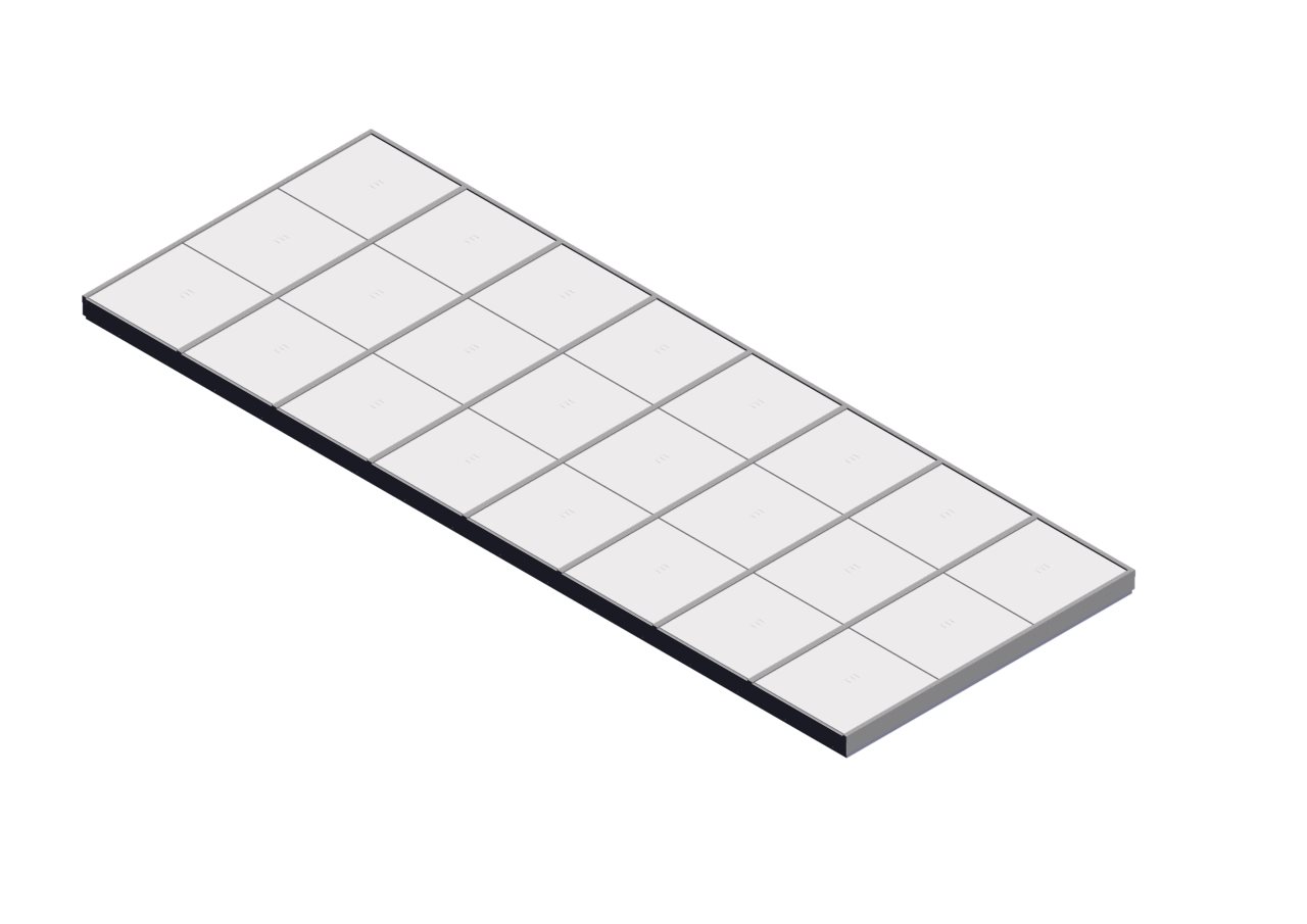 SINGLE PITCH POLY MODELS_COLONIAL WHITE Polycarbonate Single Pitch – Colonial White