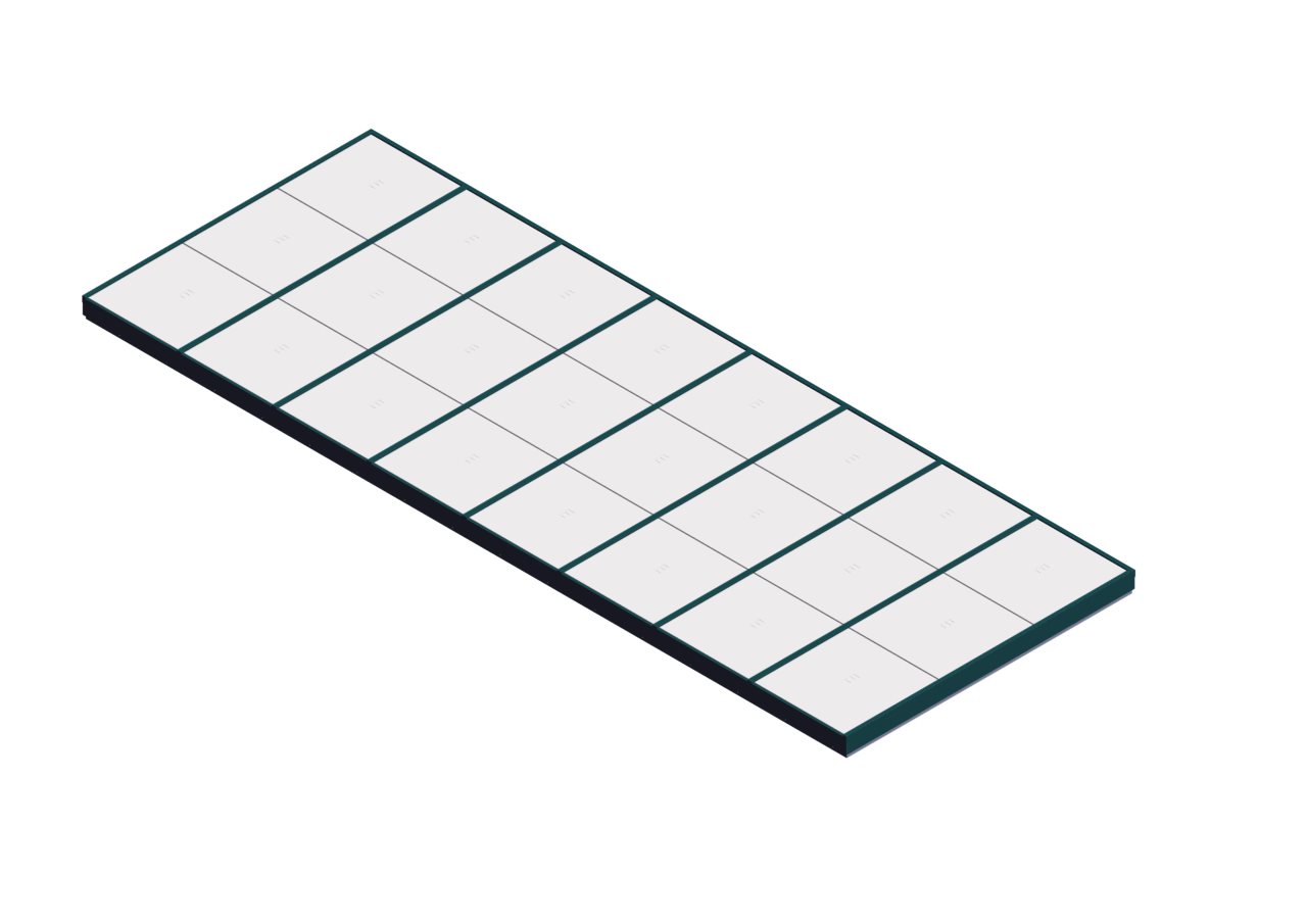 SINGLE PITCH POLY MODELS_INTERSTATE GREEN Polycarbonate Single Pitch – Interstate Green