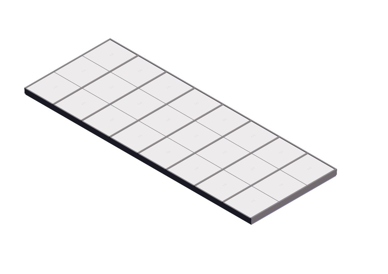 SINGLE PITCH POLY MODELS_SANDSTONE Polycarbonate Single Pitch – Sandstone