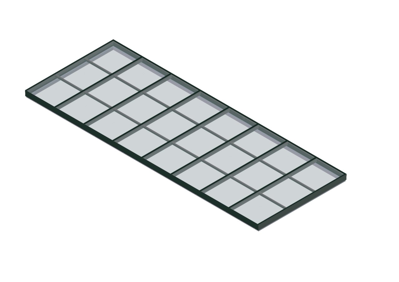 SINGLE PITCH_HARTFORD GREEN glass single pitch hartford green color option