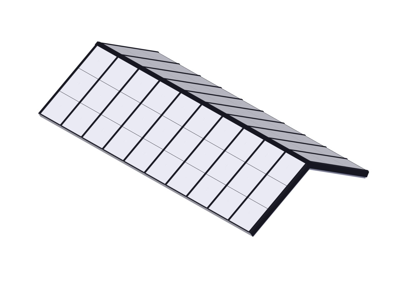 SR POLY MODELS_BLACK Poly Carbonate Structural Ridge - Black