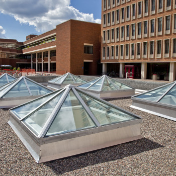 Classic Pyramid Skylights at University of Minnesota